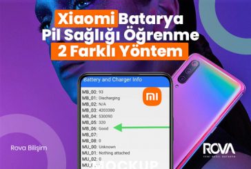 Xiaomi Batarya Pil Sağlığı Öğrenme - 2 Farklı Yöntem