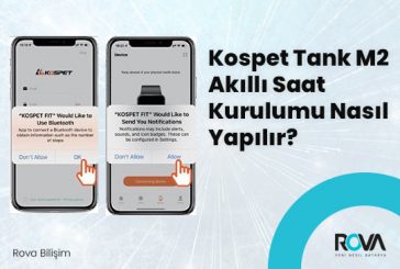 Kospet Tank M2 Akıllı Saat Kurulumu Nasıl Yapılır?