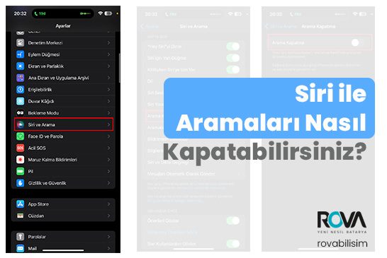 Siri İle Aramaları Nasıl Kapatabilirsiniz?